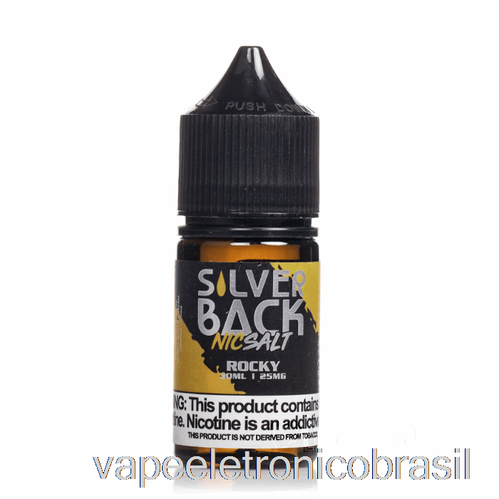 Vape Eletrônico Rocky - Silverback Juice Co. Sais - 30ml 45mg